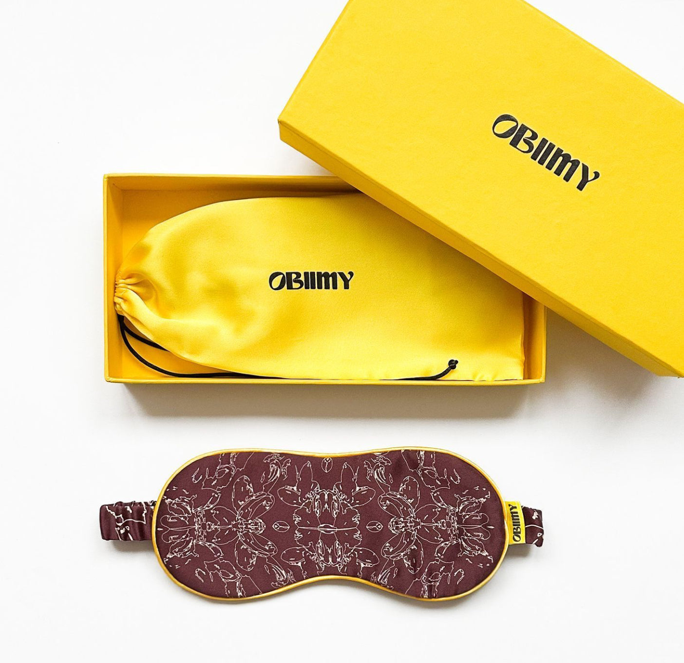 Silk sleep mask ”Wild Temptation”