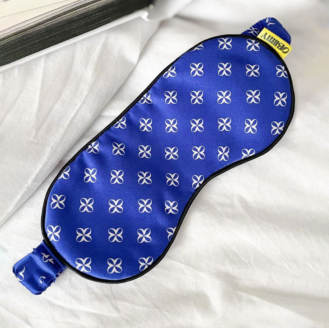 Silk sleep mask "Blue"
