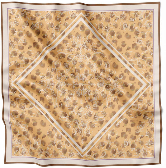 Premium silk scarf "Balance"