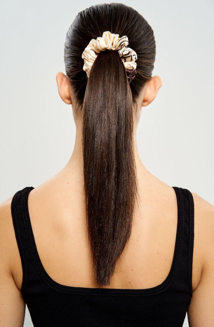 Silk scrunchie "From scratch"