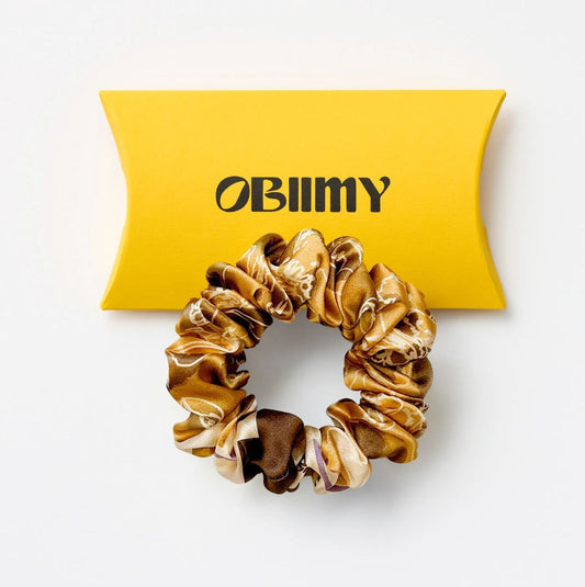 Silk scrunchie "Balance"