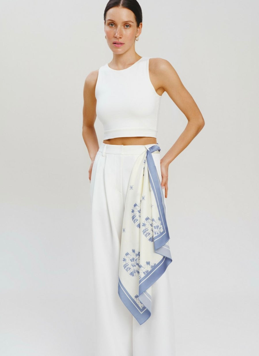 Premium silk scarf "Passion"