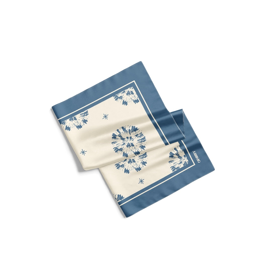 Premium silk scarf "Passion"