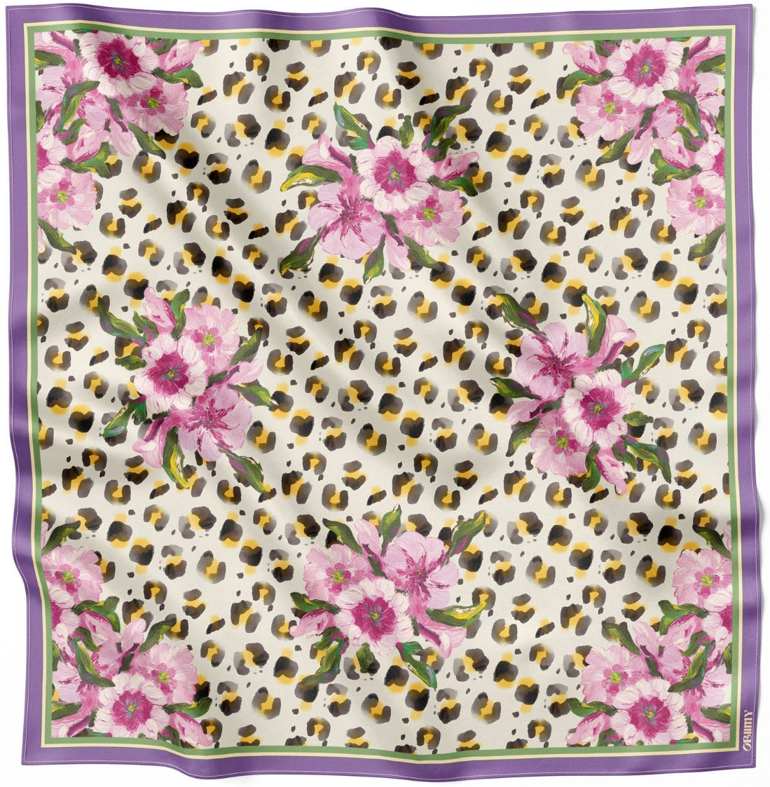 Premium silk scarf "Inspiration"