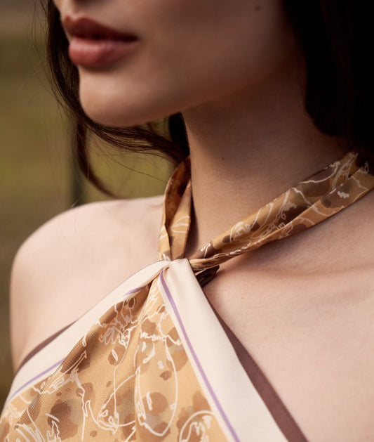 Silk twill "Balance"