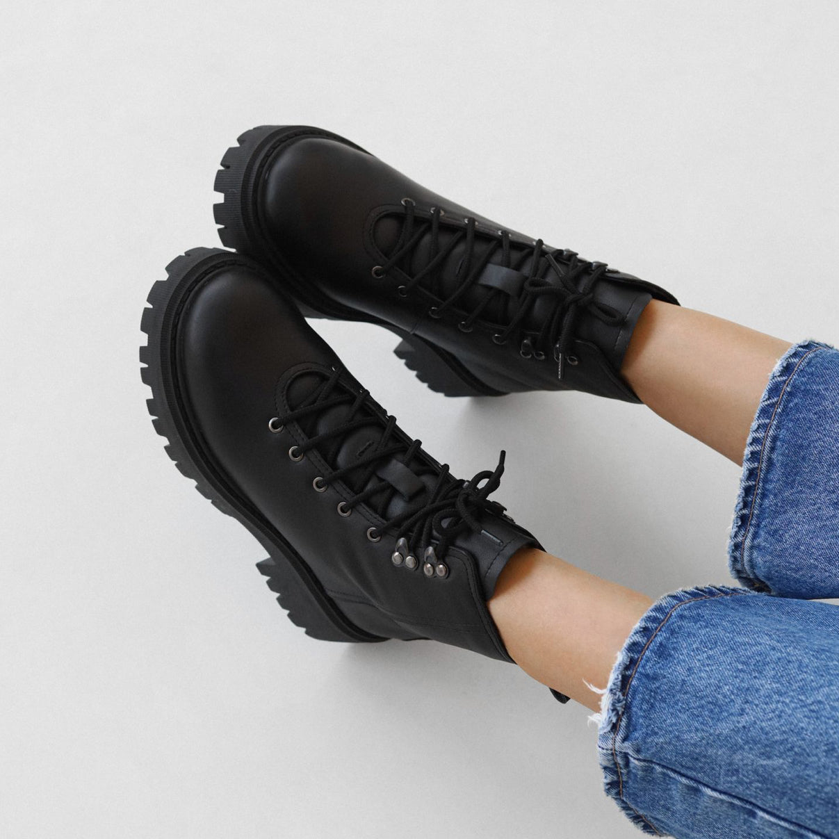 Leather Boots Skates (Fleece)