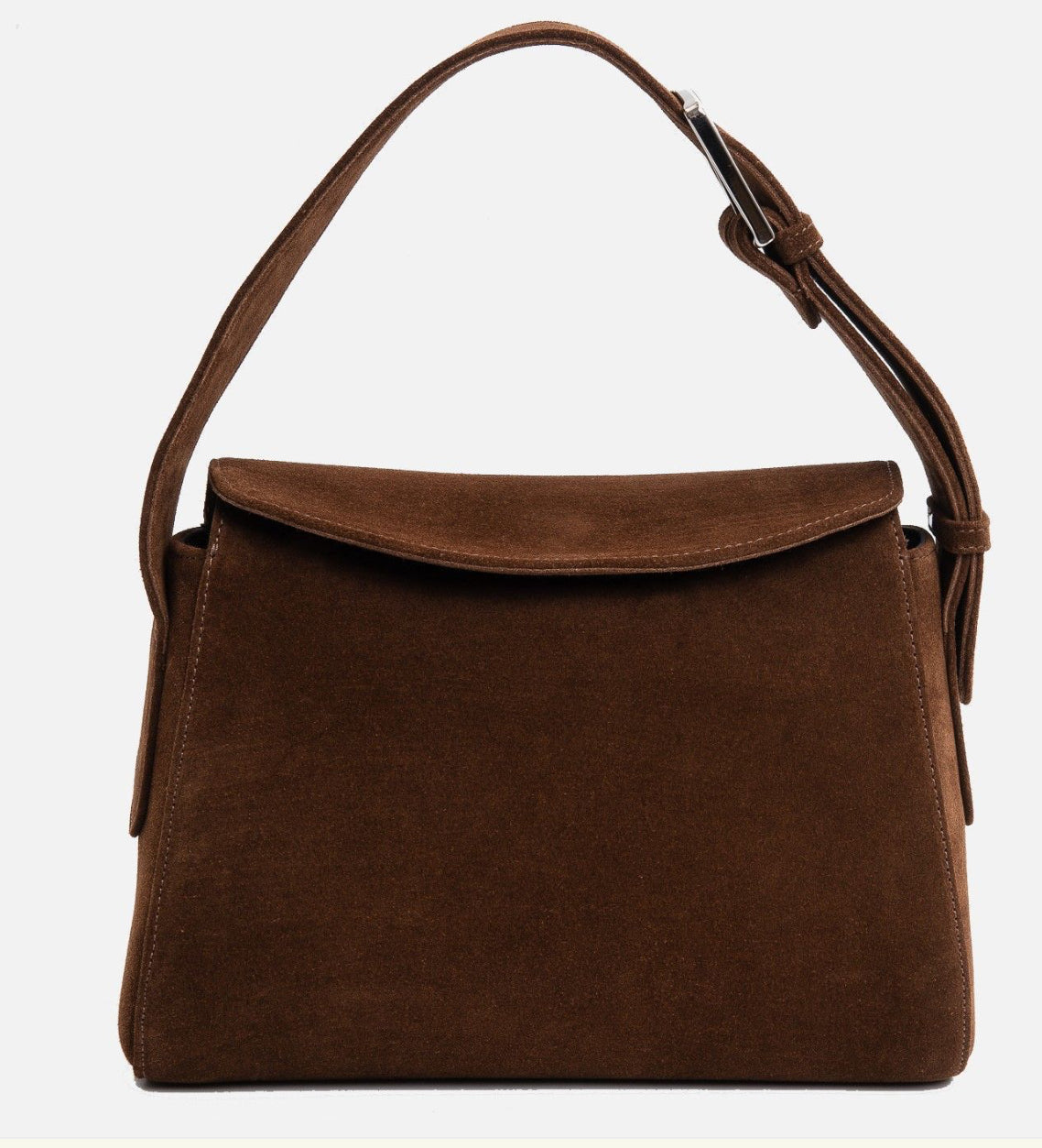 Suede Baguette mini Bag (bruciatto)