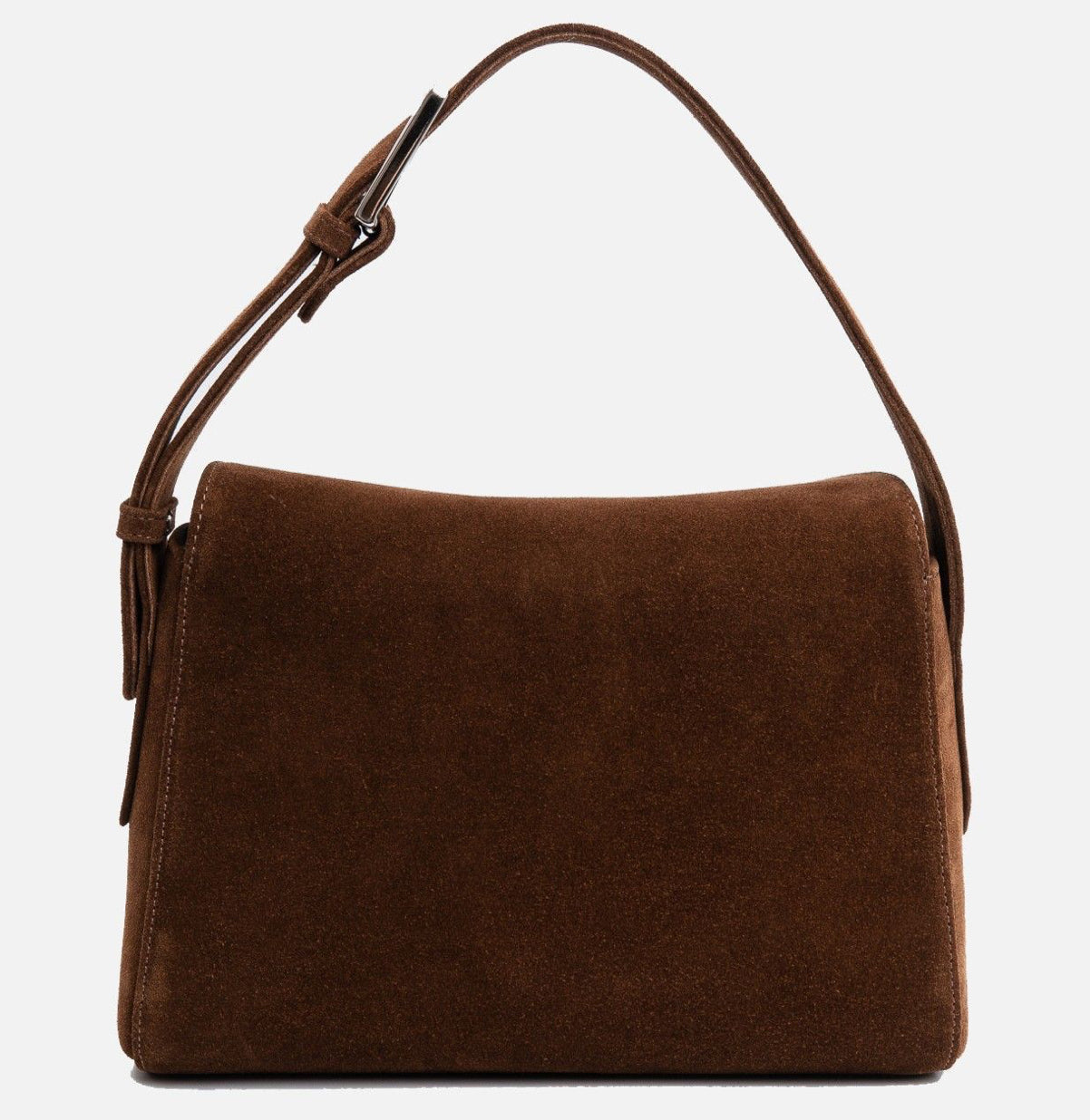 Suede Baguette mini Bag (bruciatto)