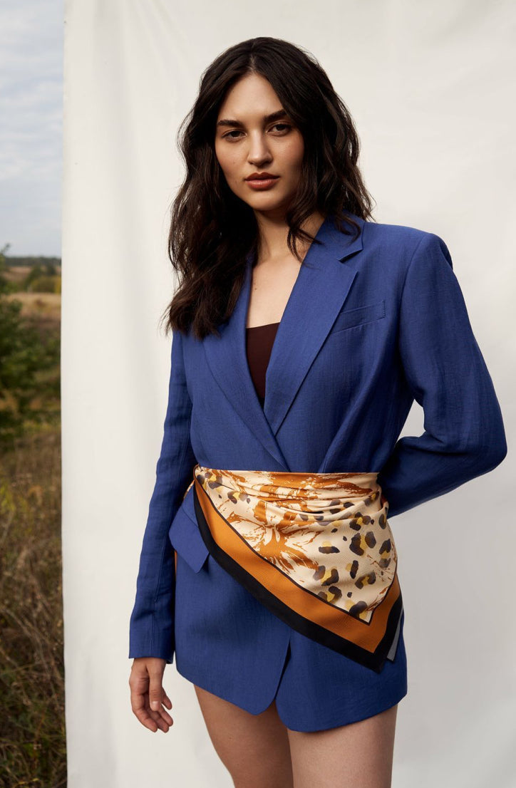 Premium silk scarf "Grace"