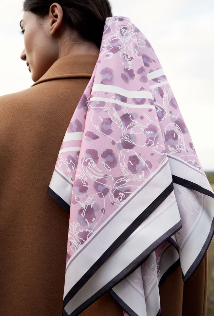 Premium silk scarf "Recovery"