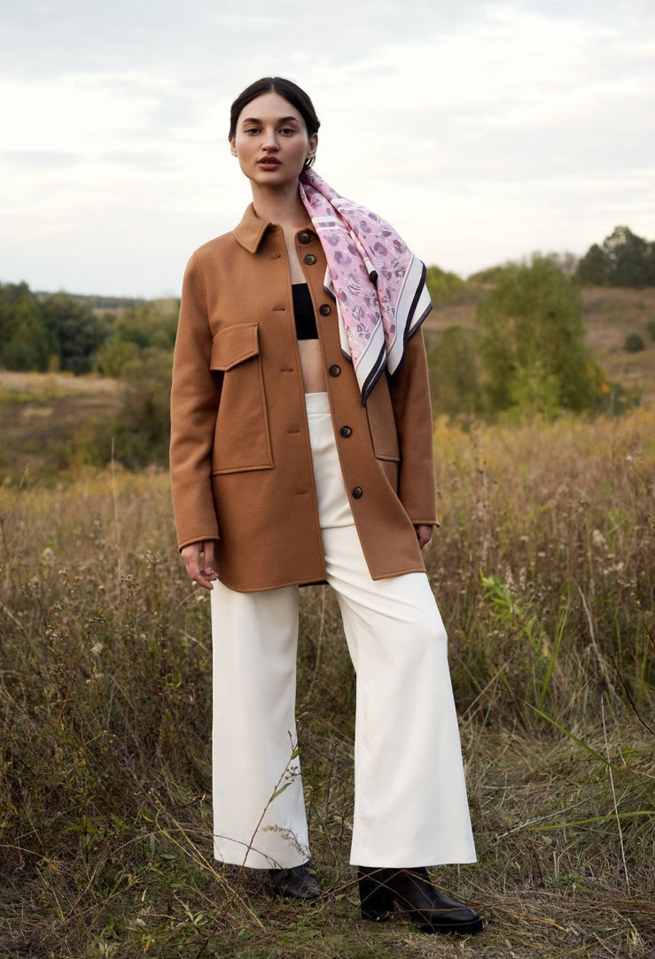 Premium silk scarf "Recovery"