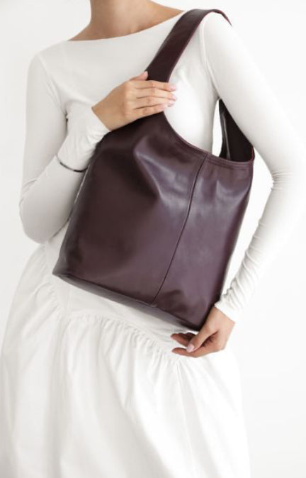 Bordeaux Mini Shopper Bag