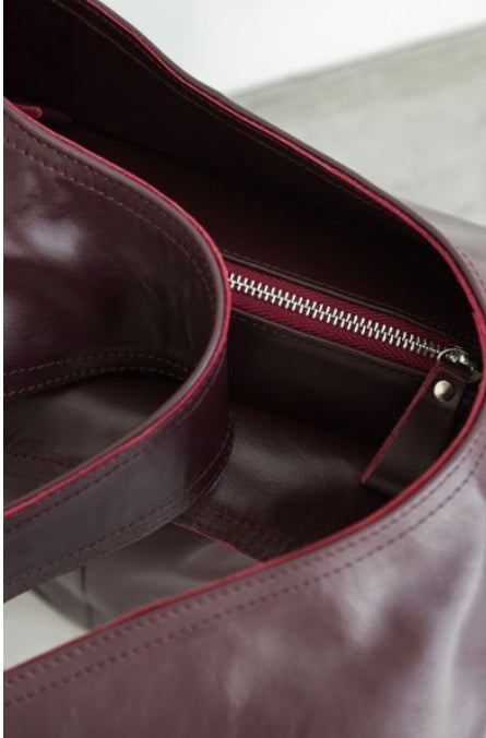 Bordeaux Mini Shopper Bag