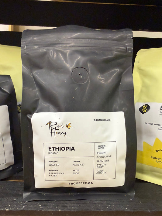 Ethiopia Sidamo – Red Honey (Organic Beans)