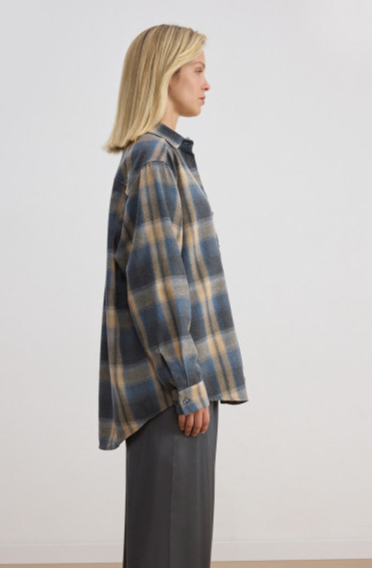 Autumn plaid shirt