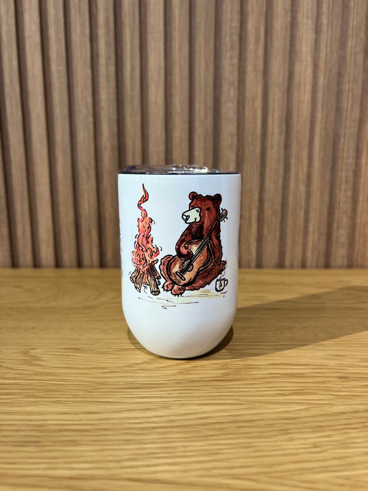 Double wall vacuum mug “Cozy Hole”