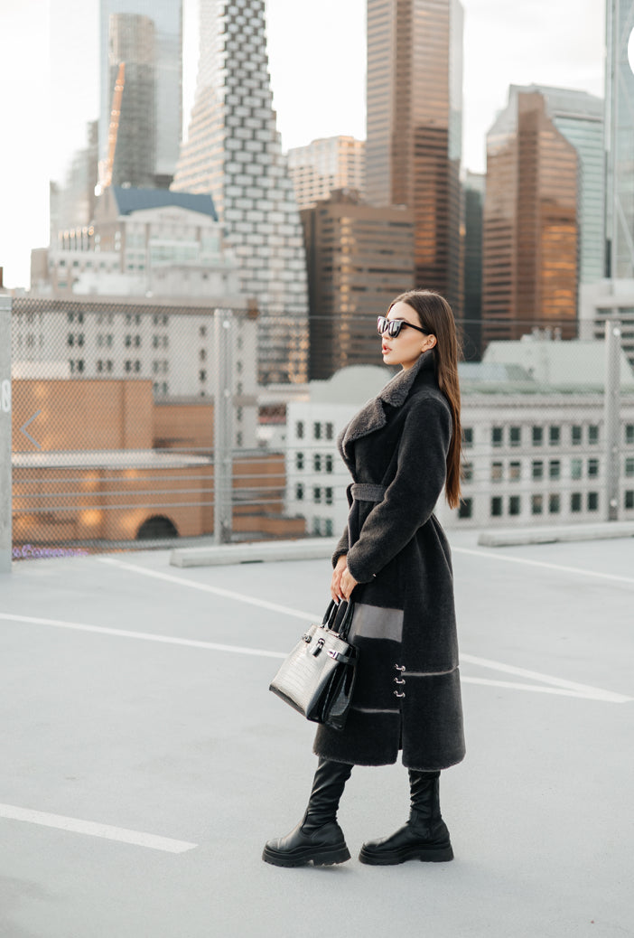 100% natural wool coat