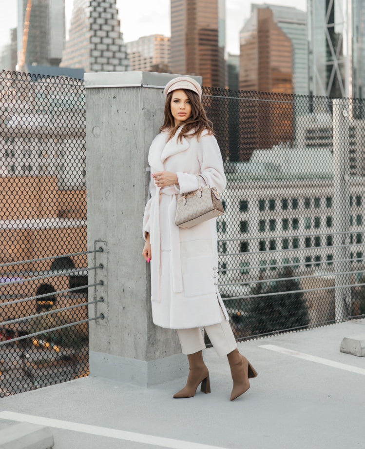 100% natural wool coat