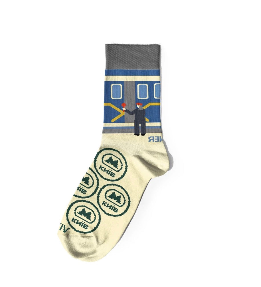 Socks "Kyiv Metro"