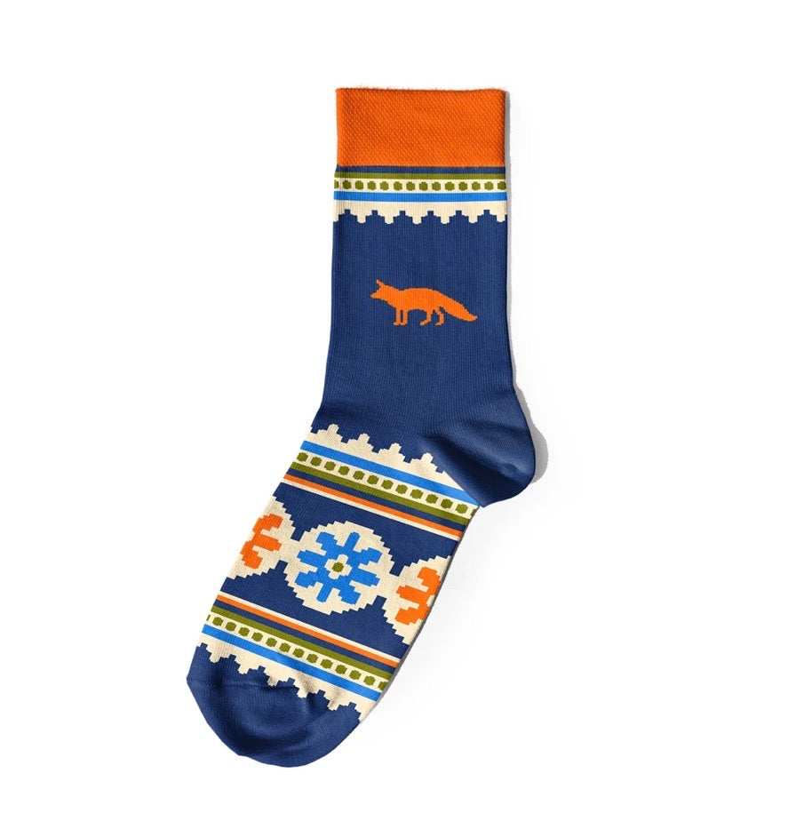 Socks "East" Blue