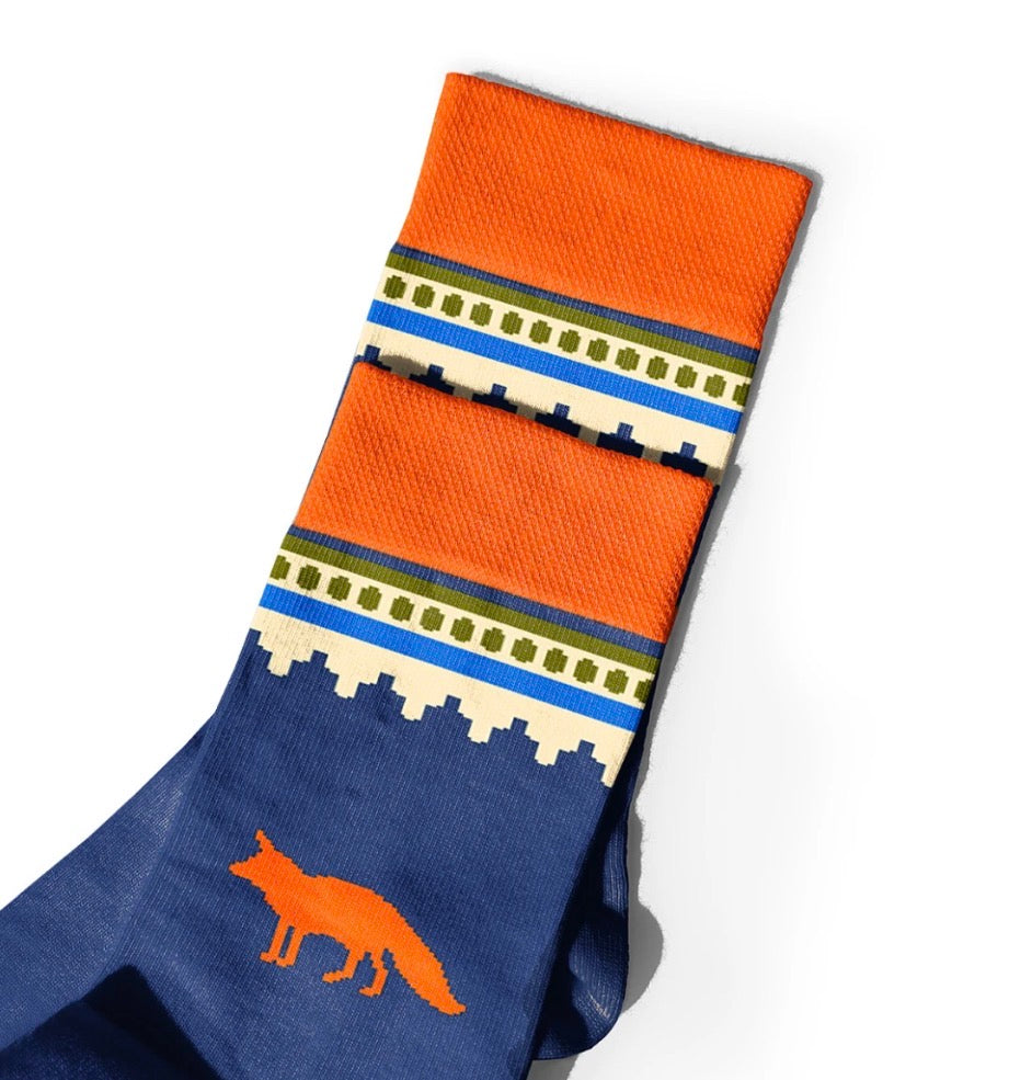 Socks "East" Blue