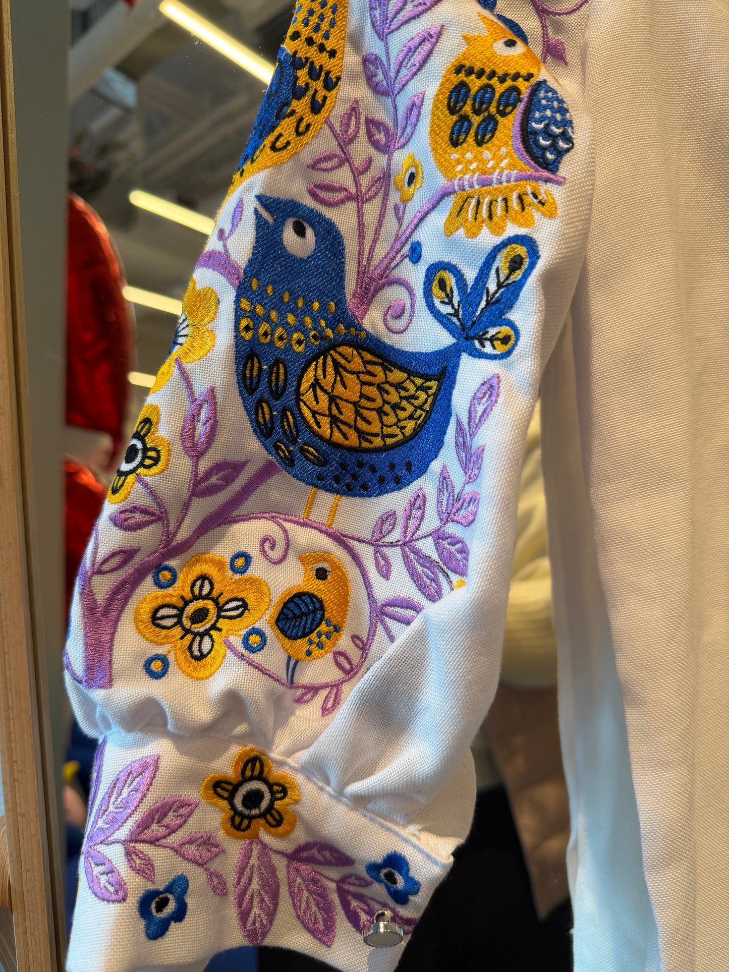 Women’s Embroidered shirt “Bird”