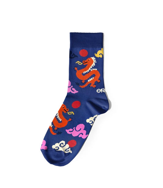 Socks “Asian motifs” Dragon
