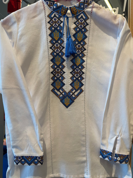 Embroidered shirt “Tryzub” for a boy