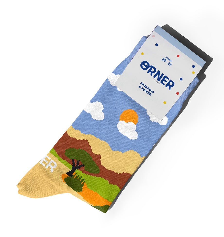 Kid’s socks -Safari