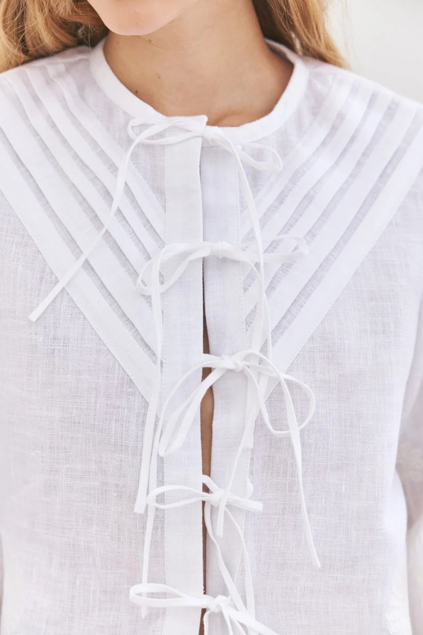 Blouse "Panna" in blue