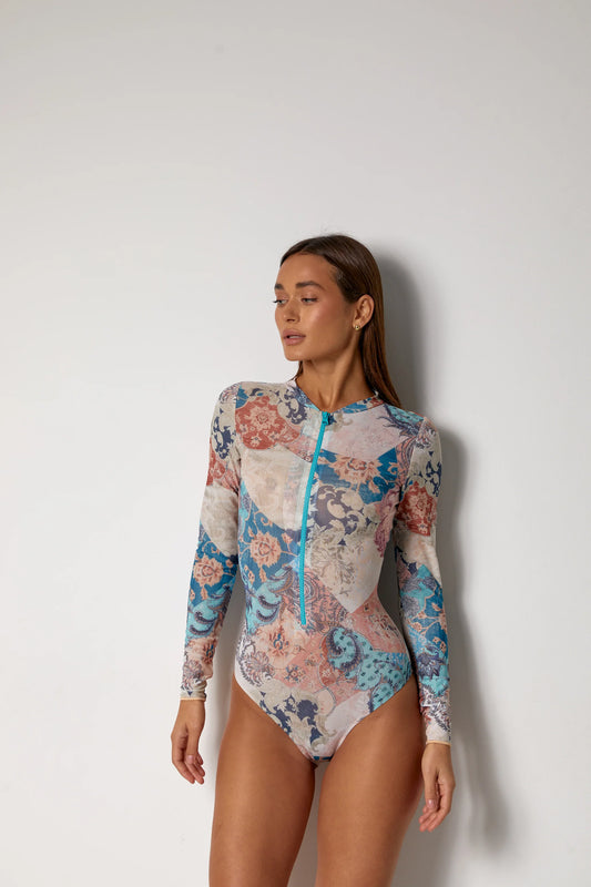 Philadelphia - One Piece Swimsuit - Pastel patch