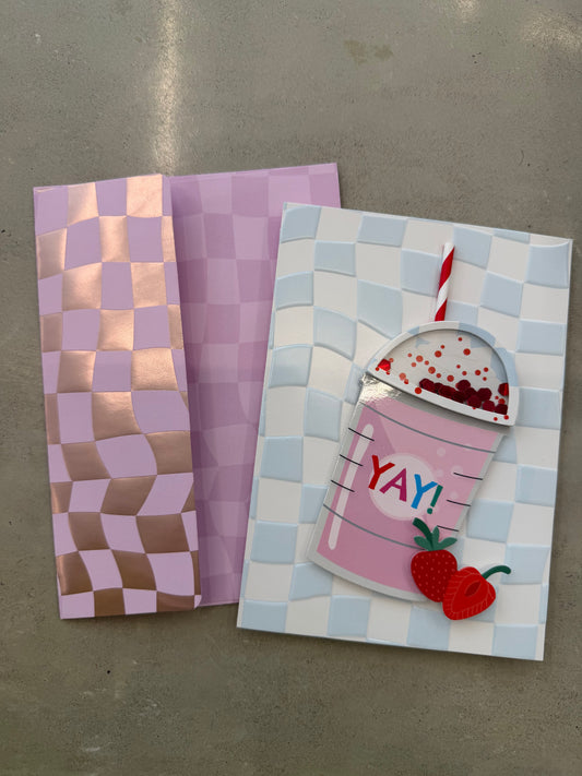 Postcard “YAY”