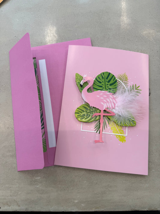Postcard Flamingo