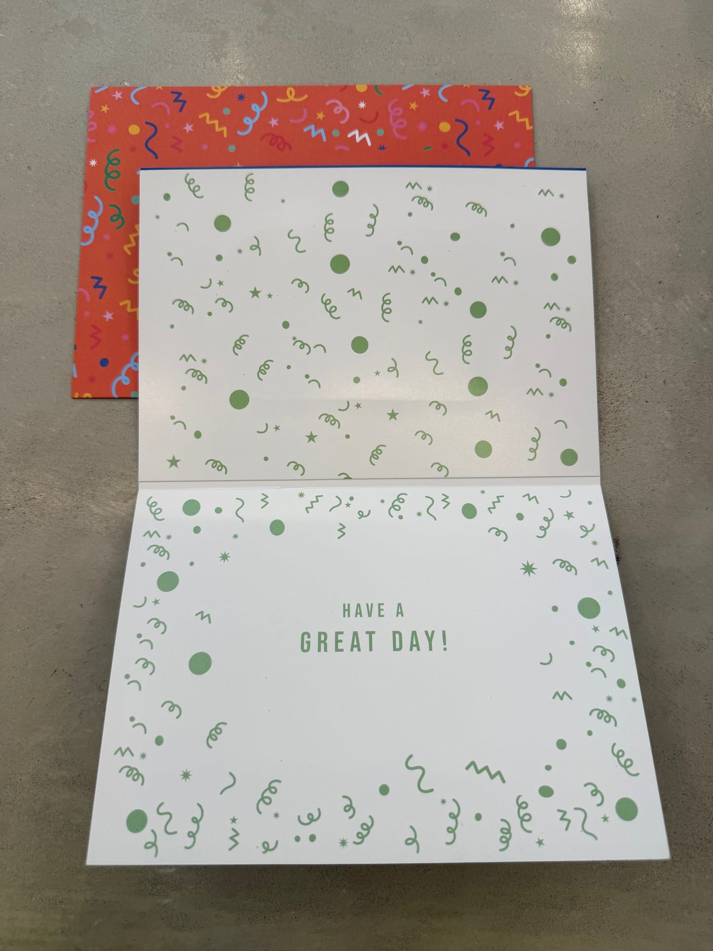 Postcard “YAY”