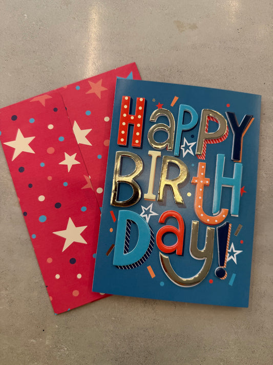 Postcard Happy Birthday
