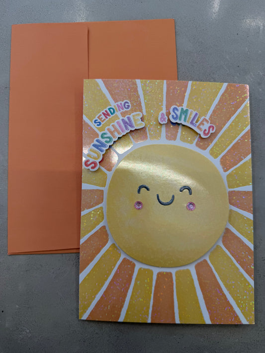 Postcard Sunshine and Smiles