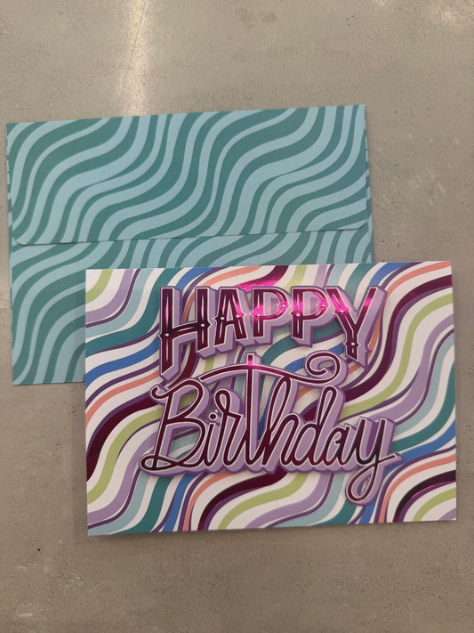 Postcard Happy Birthday