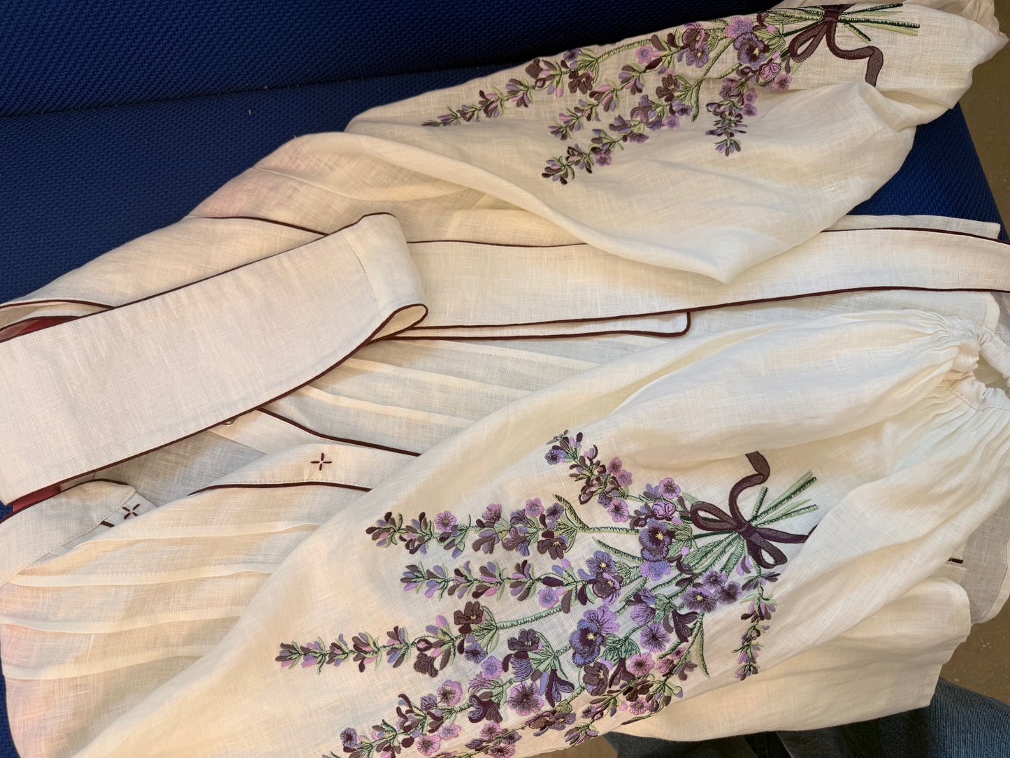 "Lavender" blouse