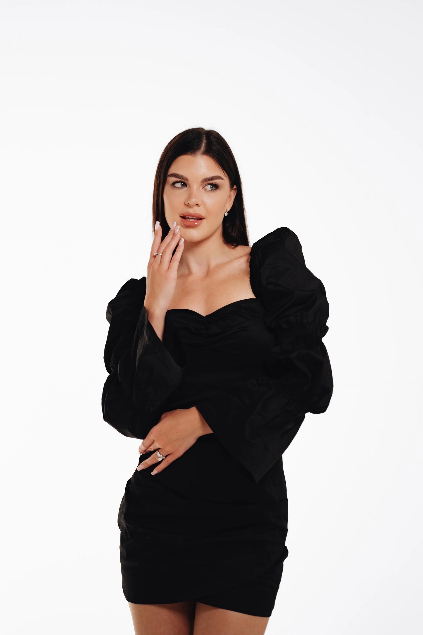 NOIR COTTON DRESS