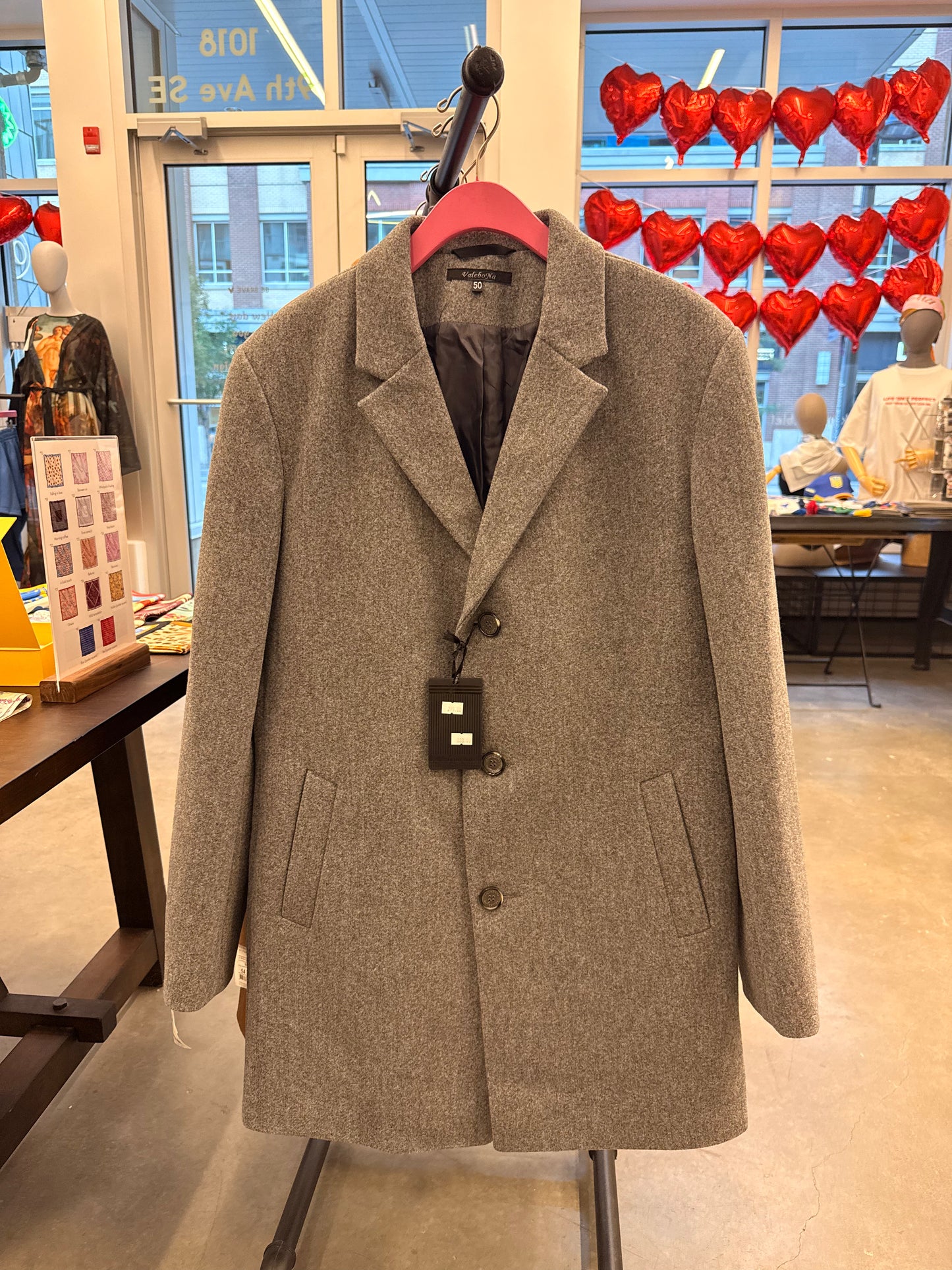 Coat for men (grey)