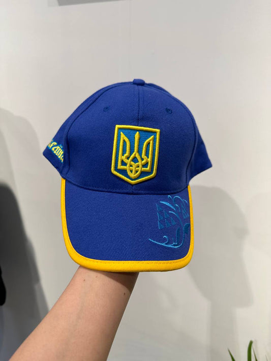 Cap yellow-blue