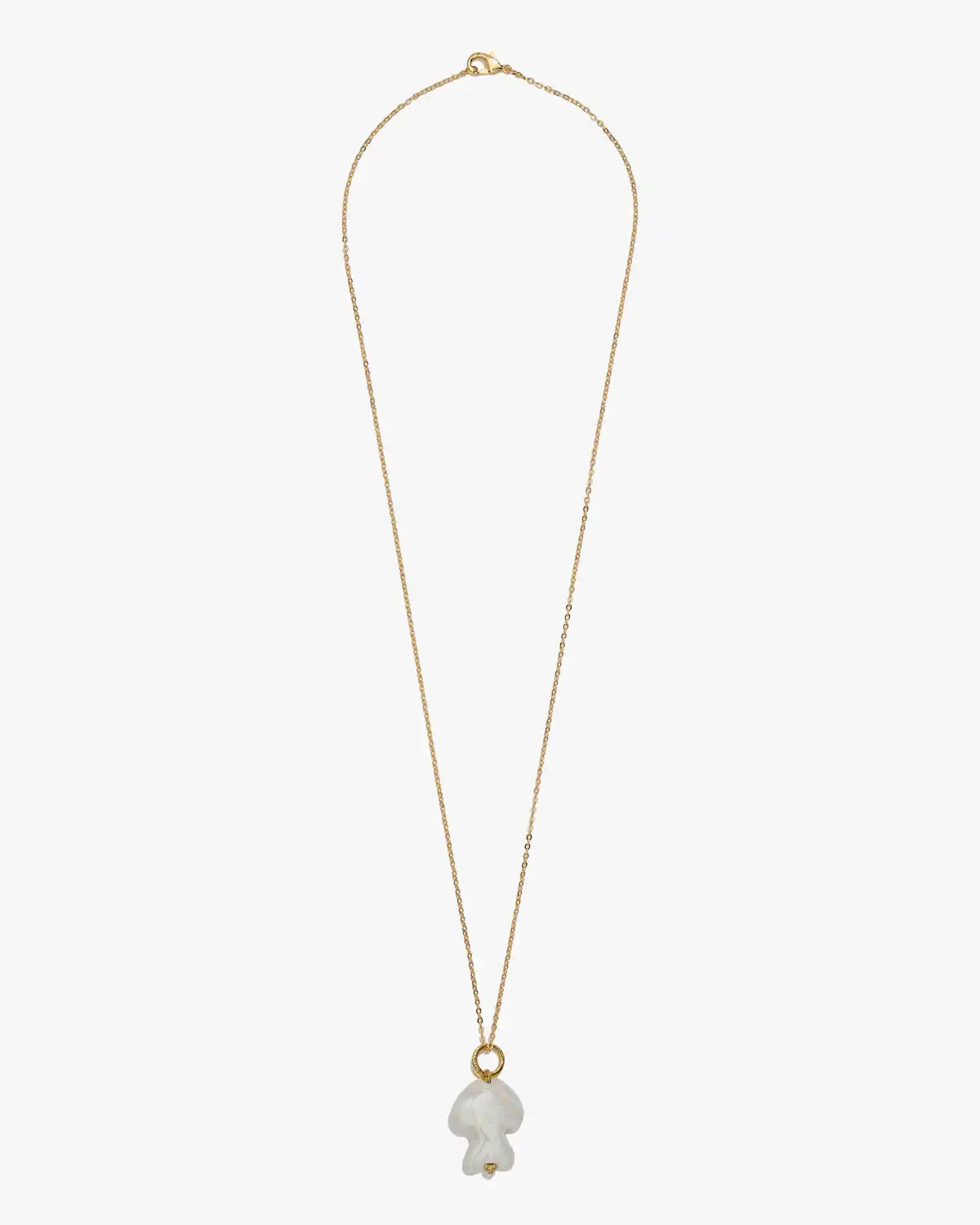 Khyli white fish pendant
