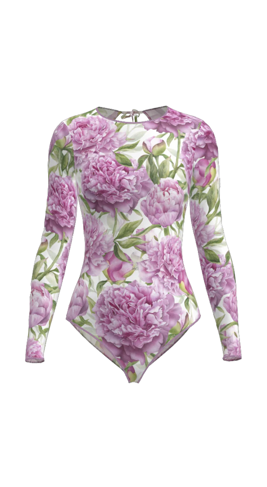 Mexico - One Piece Swimsuit - Peony