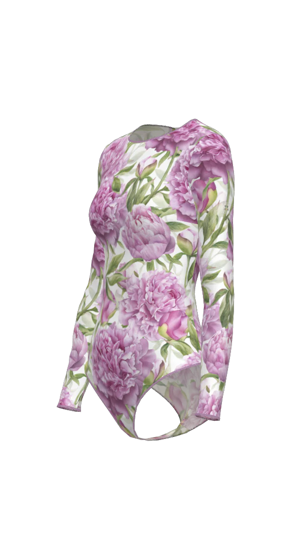 Mexico - One Piece Swimsuit - Peony