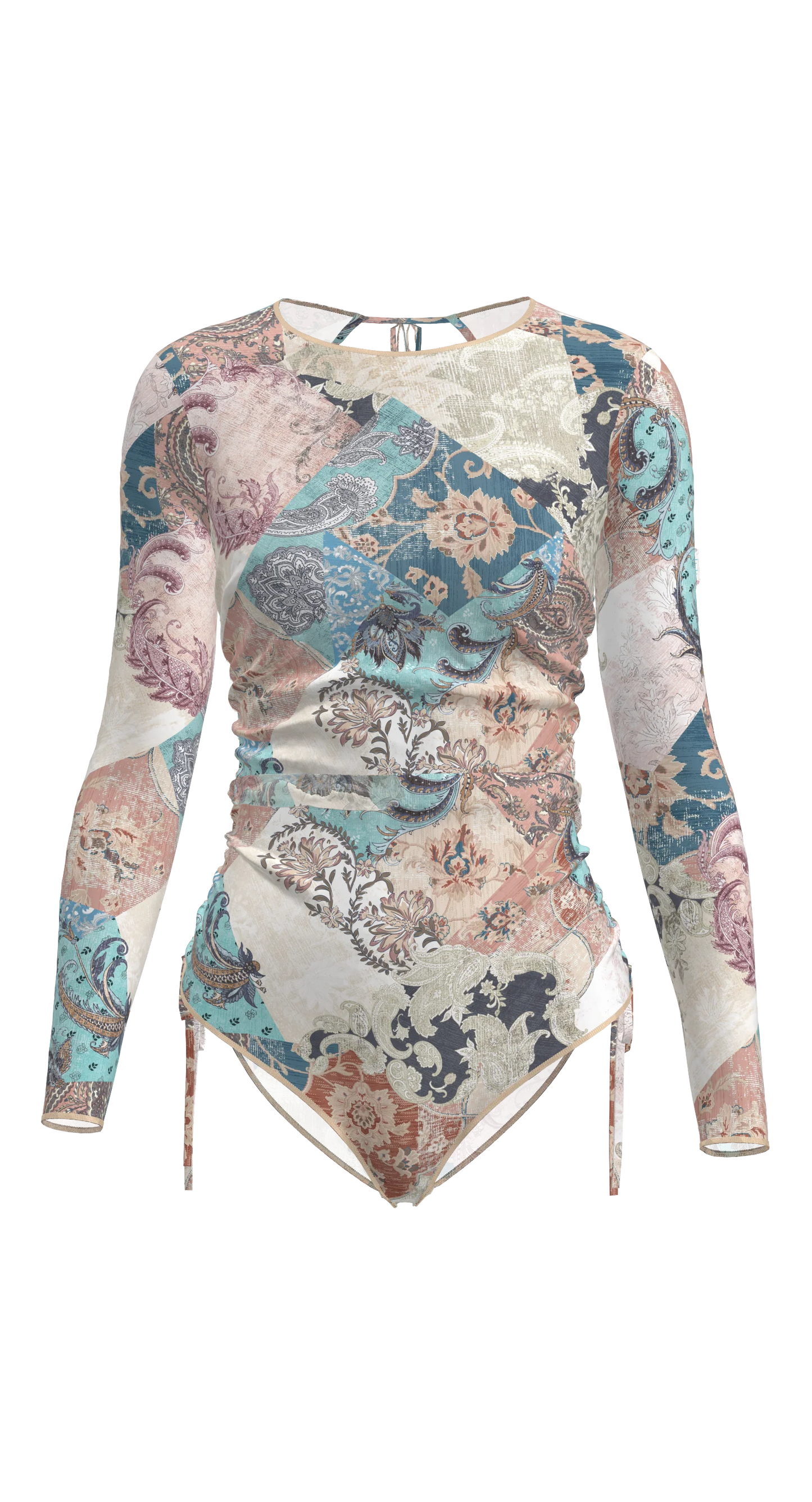 Montenegro - One Piece Swimsuit - Pastel Patch