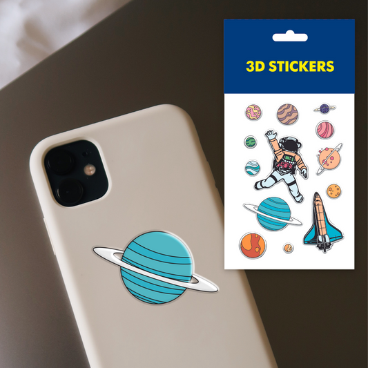 3D sticker Galaxy