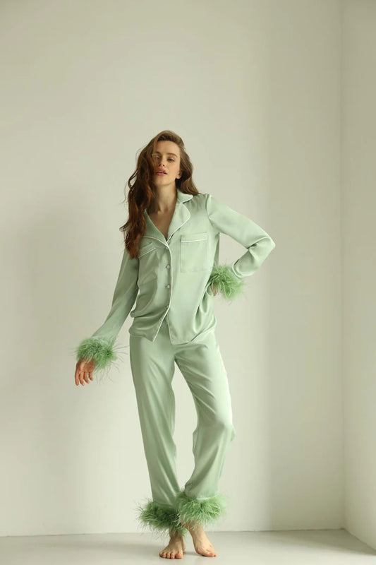 CRYSTAL PJS- GREEN