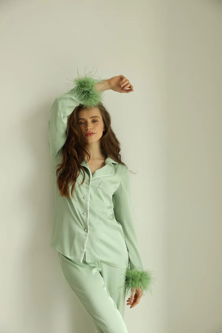 CRYSTAL PJS- GREEN