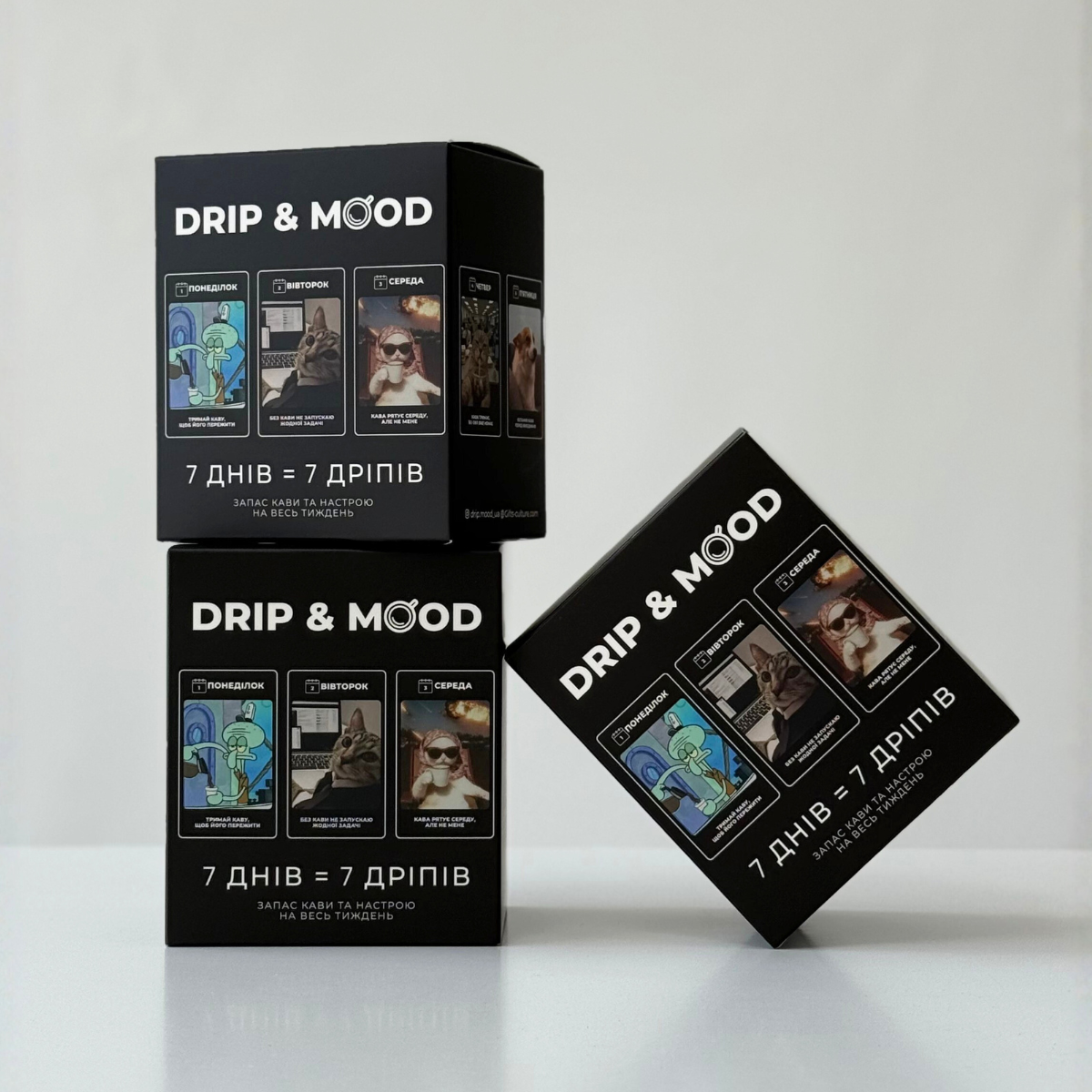Weekly Coffee Mood – 7 Drip Coffee Bags