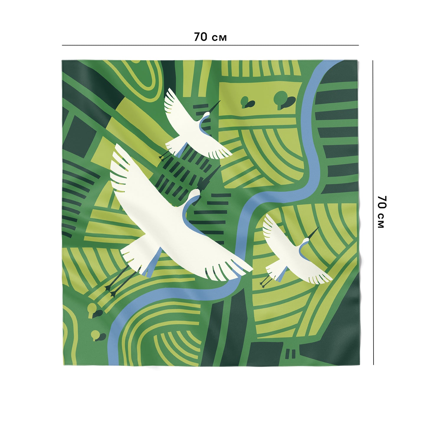 Scarf "Ukrainian Fields"